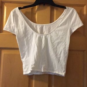 Scoop Back American Eagle Crop Top